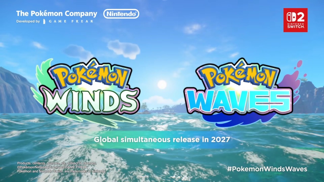 Pokémon Presents | 2.27.2026 | New Pokémon Games Winds And Waves!