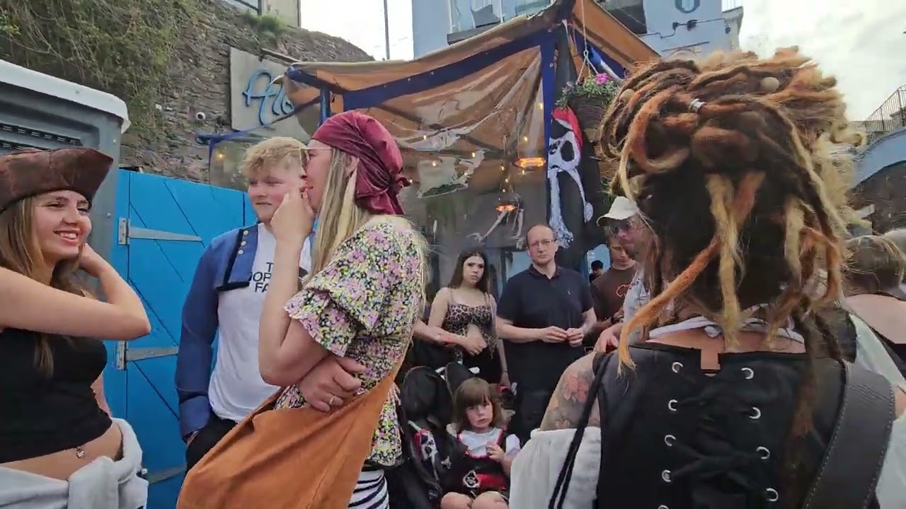 A Walk Through Brixham Pirate Festives Devon UK