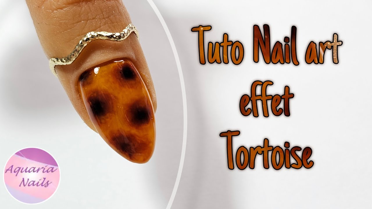 Comment faire un effet tortoise TUTO Nail art