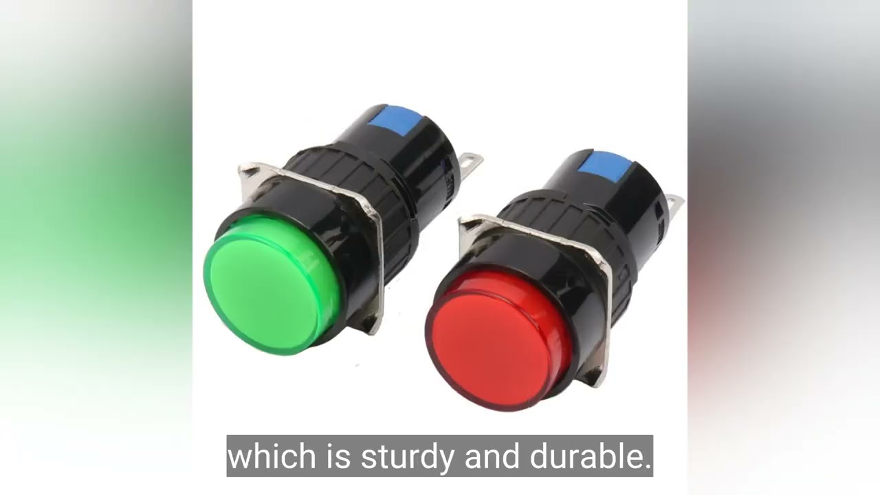 Plastic Signal Light Button