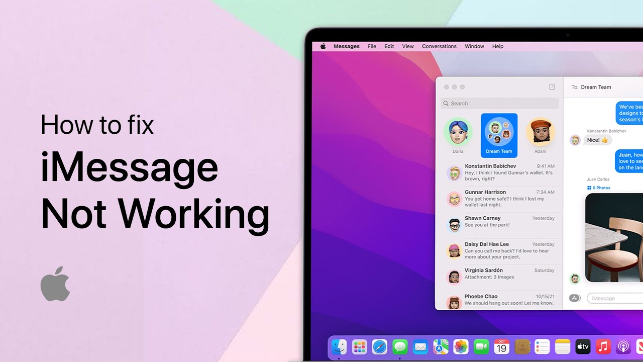 Как исправить ошибку iMessage, не работающую на Mac OS