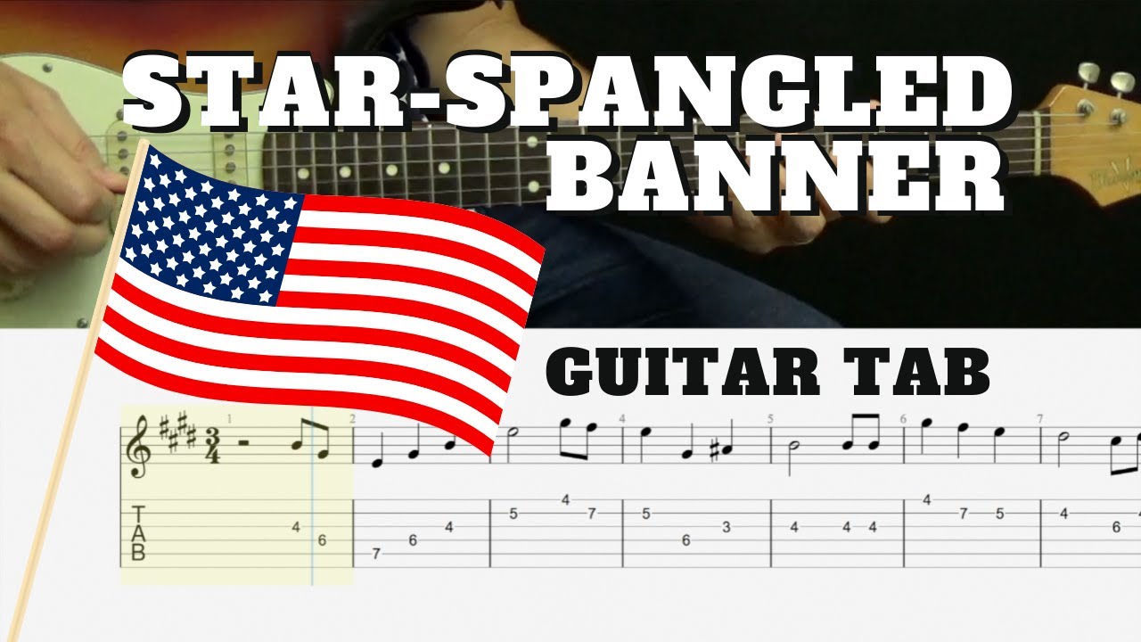 Гитарная табулатура Star-Spangled Banner