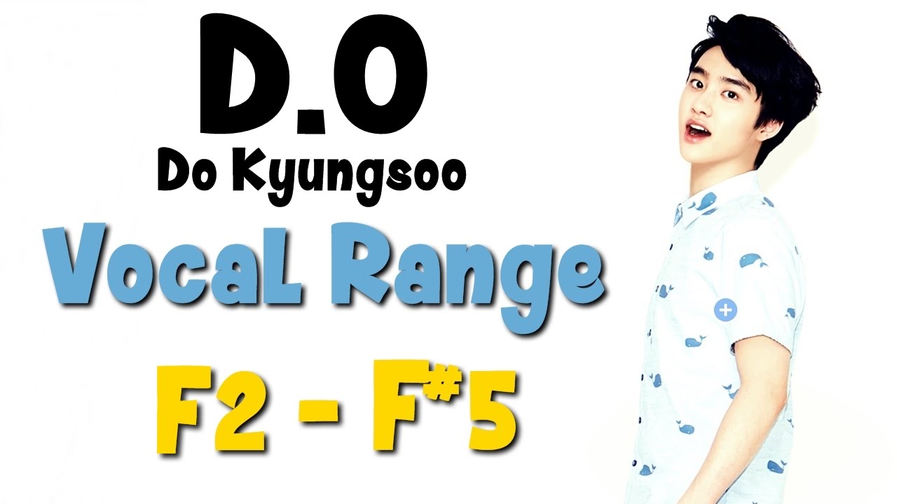 EXO's D.O (Do Kyungsoo), Vocal Range: (C2) F2 - F#5 (도경수 음역대)