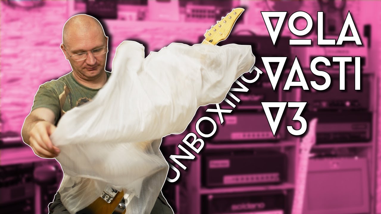 It's new guitar day!!! Vola Vasti V3 unboxing