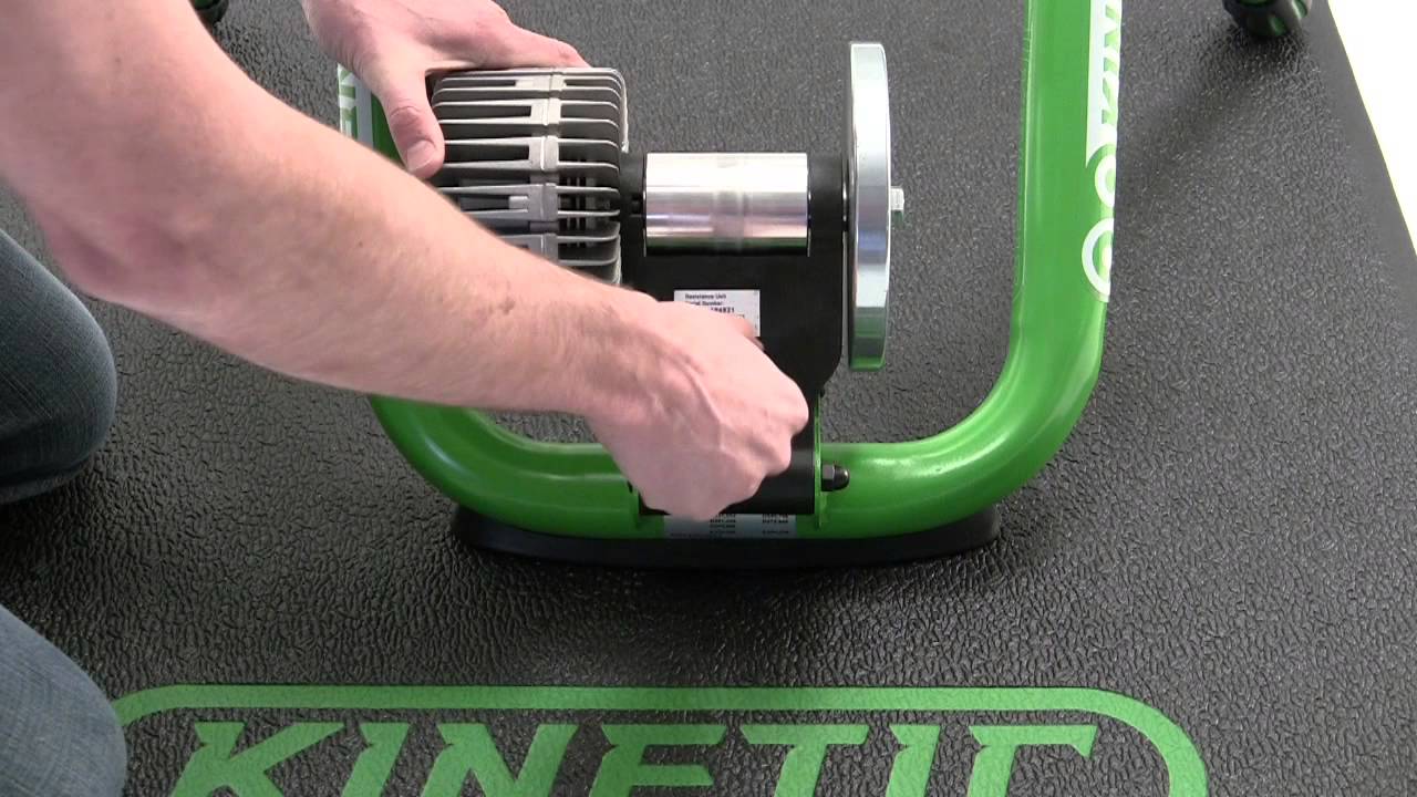 How to install a Kinetic skewer and set up a trainer