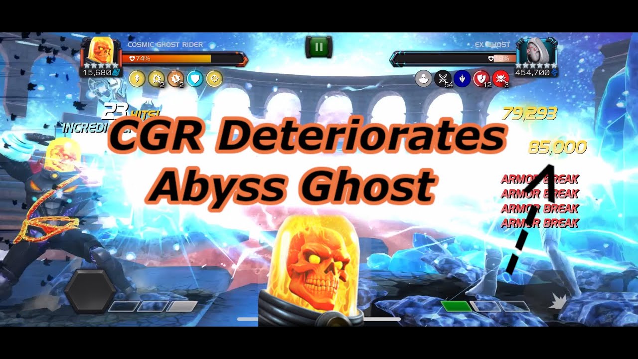 Cosmic Ghost Rider Terminates Abyss Ghost.
