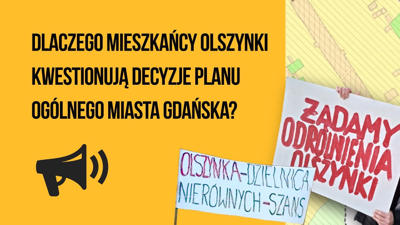 Stanowisko mieszkańców Olszynki wobec Planu Ogólnego Gdańska