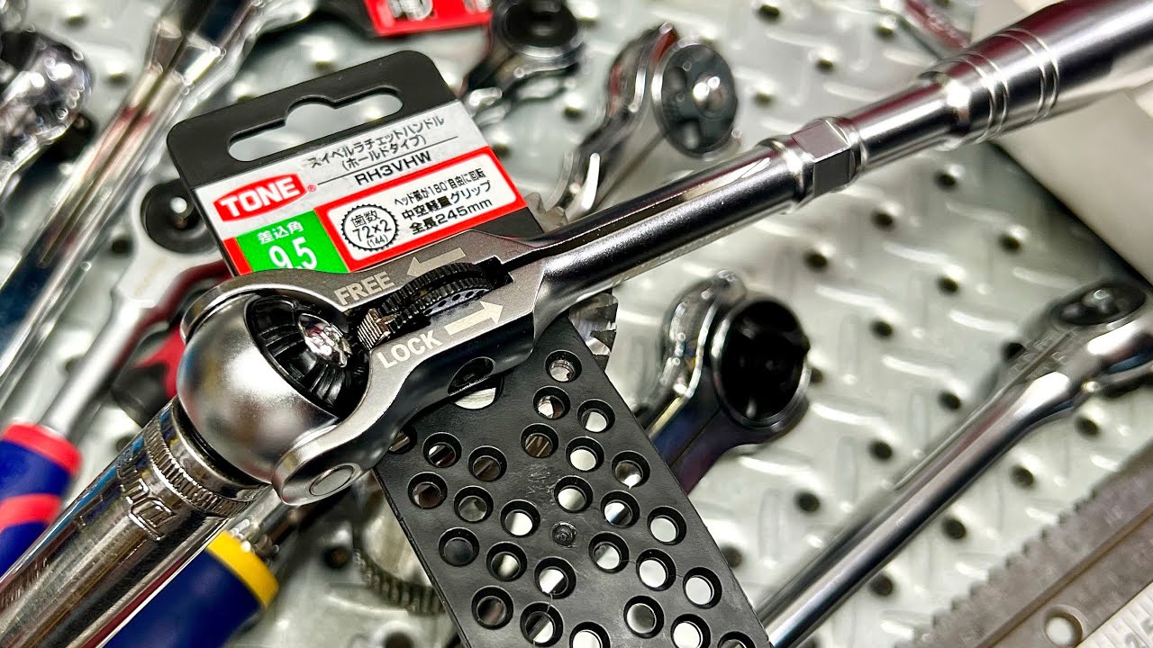 You Requested It! - TONE 3/8” Long Roto Head Ratchet - #RH3VHW 