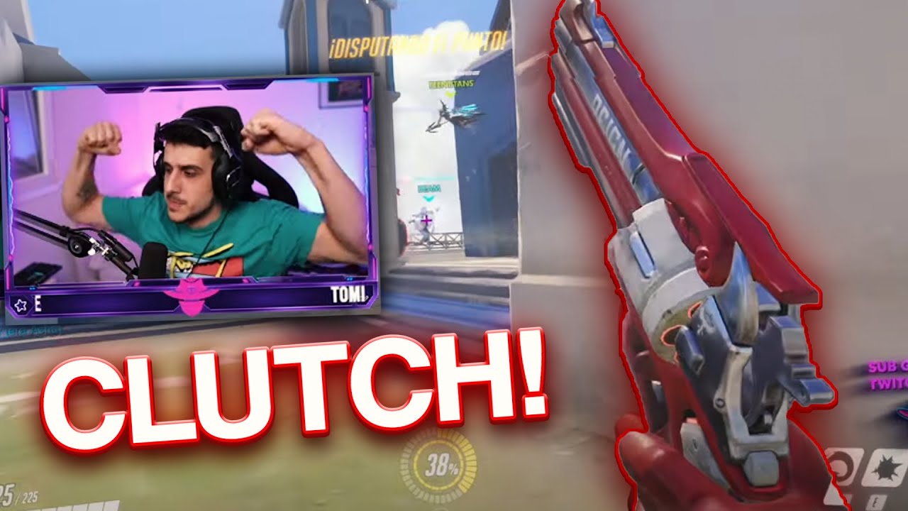 MERCY Y MCCREE SALVANDO EL PUNTO EN EL ÚLTIMO MOMENTO! | Toniki Overwatch