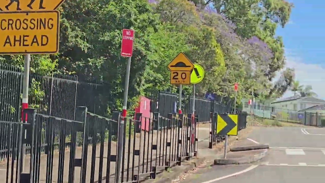 Driving in the Hills Shire, Sydney  Australia. Please subscribe