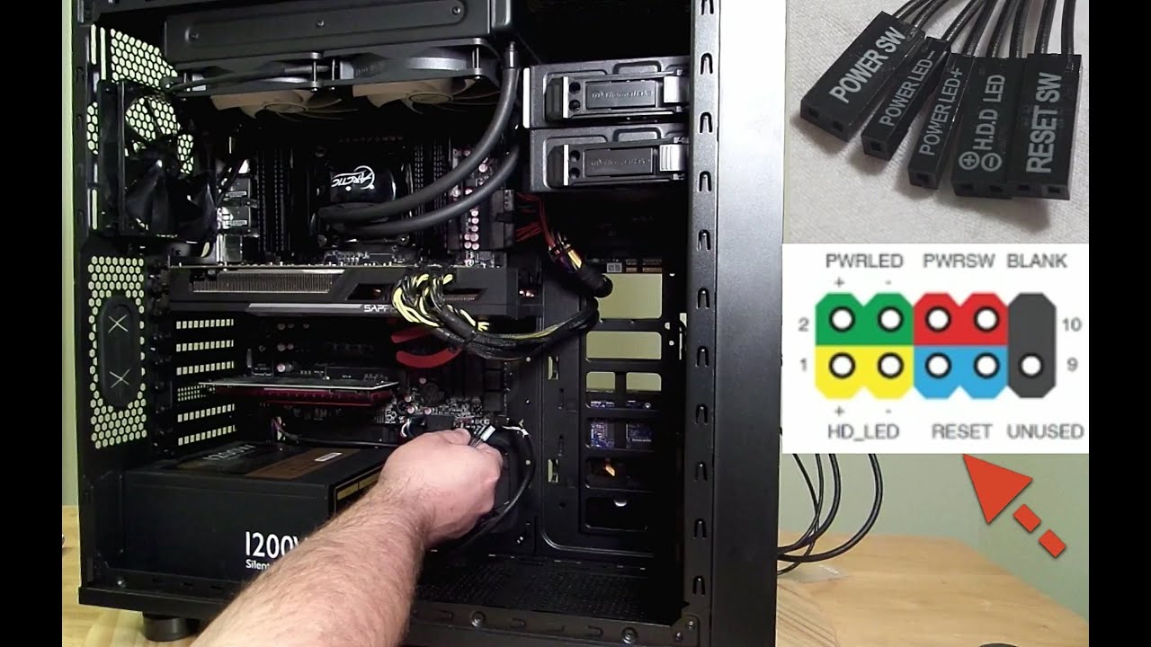 How to cable a Gaming PC inside the ThermalTake Core X31 PC Case