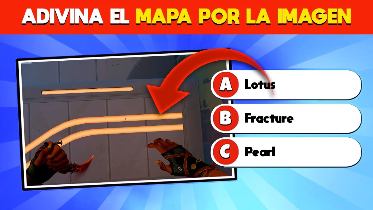 ADIVINA el MAPA por la IMAGEN 📸🤔👀 | Valorant Quiz