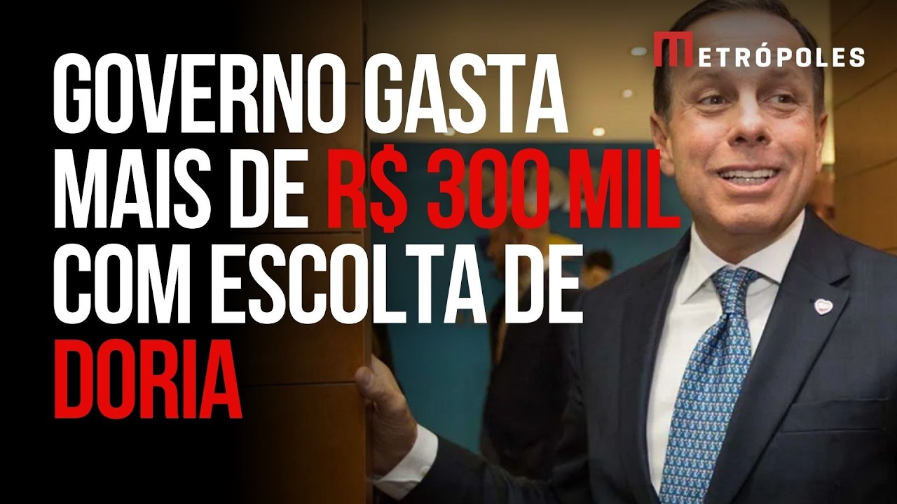 De Miami a Dubai: governo de SP gasta R$ 300 mil com escolta de Doria