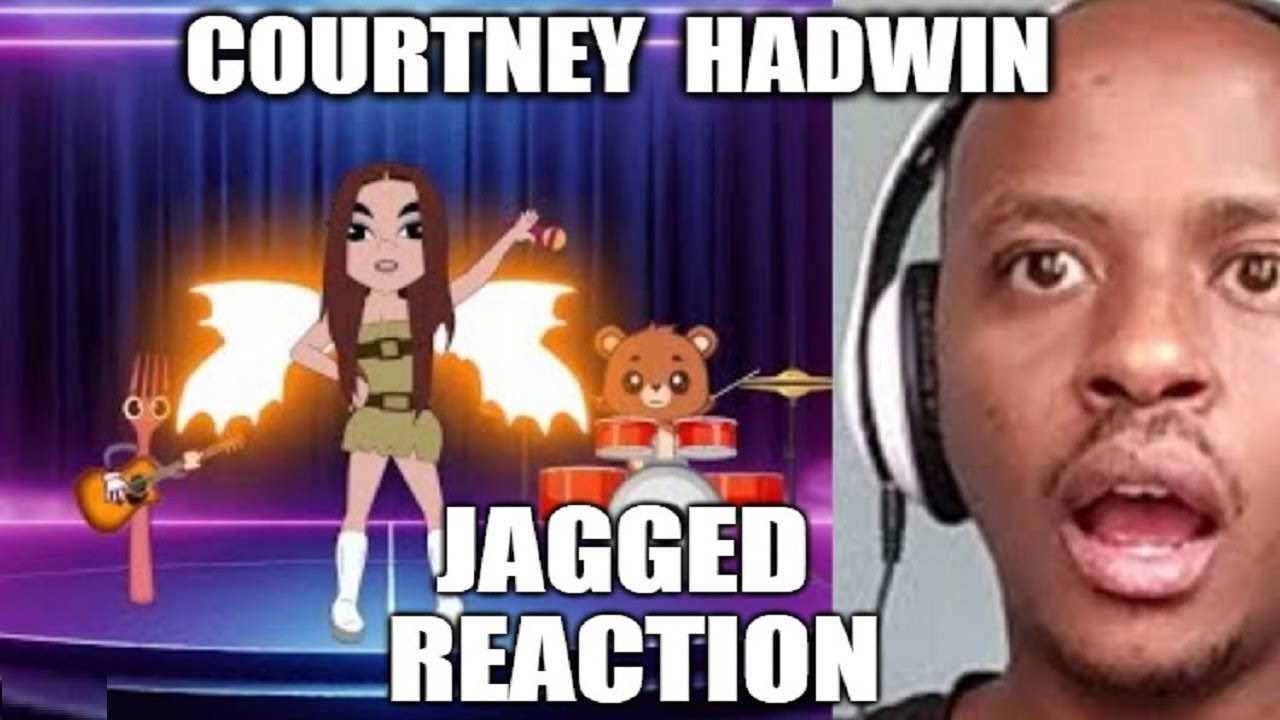 COURTNEY HADWIN REACTION - Jagged (Official Animated Music Video)