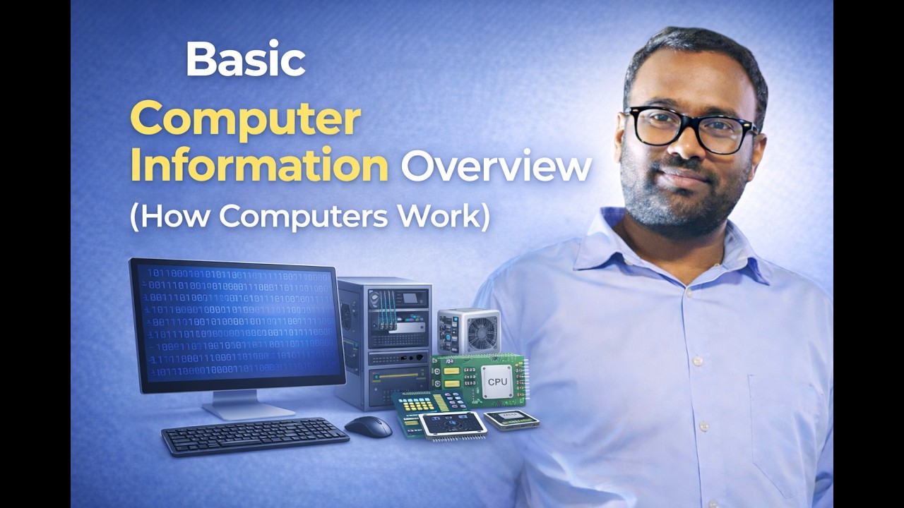 Basic Computer Information Overview (How Computers Work)