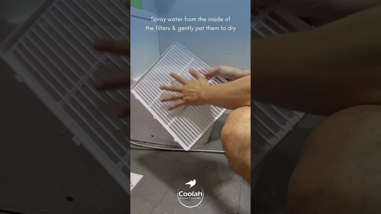 Coolah Model A Portable Aircon Support Video - How To Clean Filters