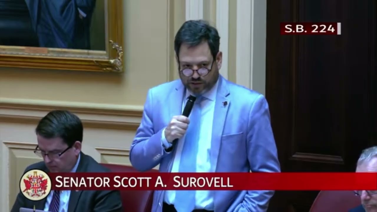 Sen. Scott Surovell Speaks on His Bill to Tackle Tax Cheats (SB224)