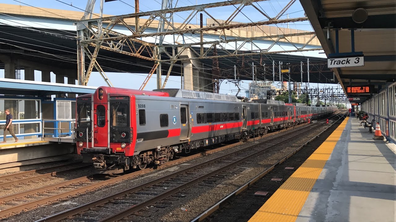 Metro-North New Haven Line Evening Rush Hour @ Bridgeport Station (7/16/19)