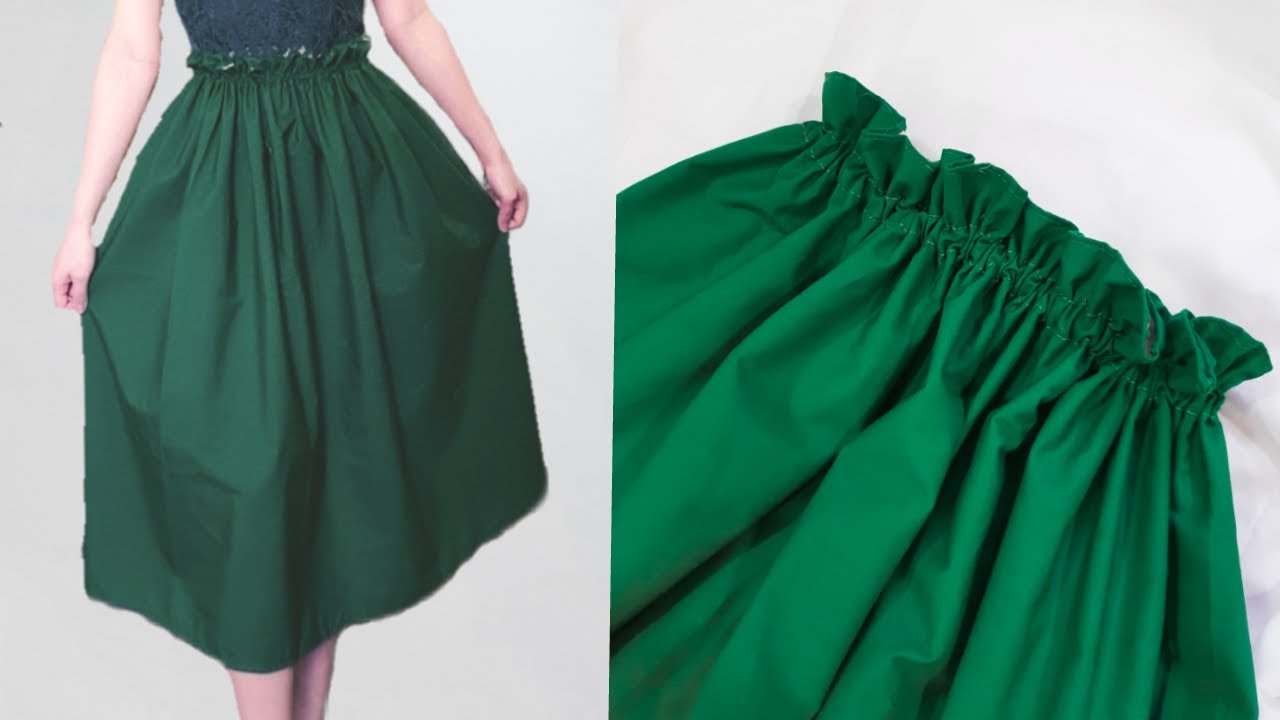 Long Skirt Ep. 5: DIY Gathered Paperbag Skirt | Sonella Go