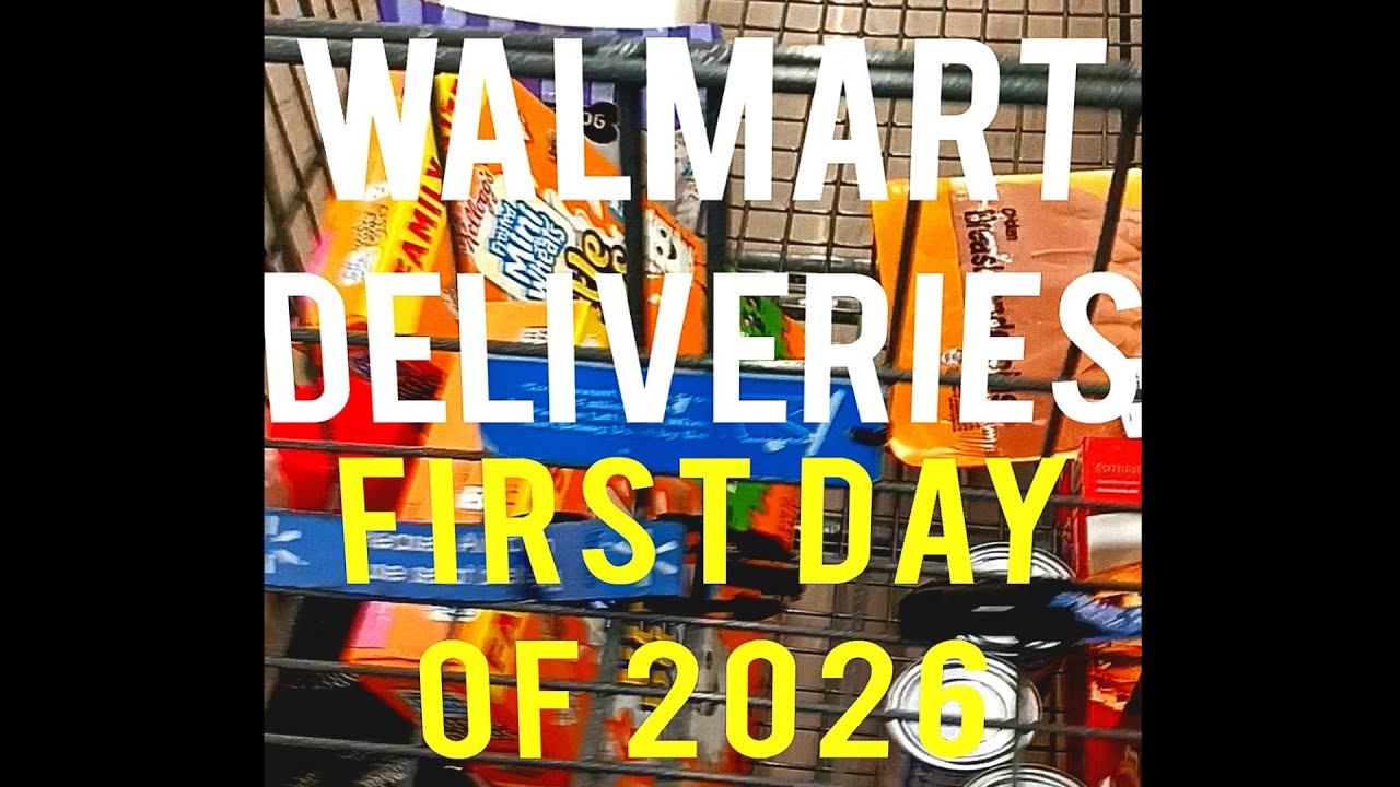 Доставка Walmart SPARK / Первый день 2026 года
