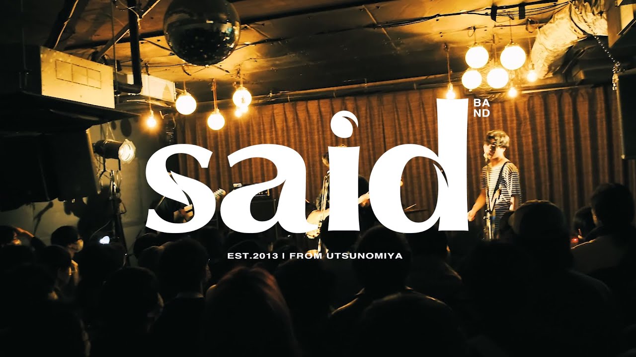 said - cycle (Live in Shimokitazawa Chikamichi)
