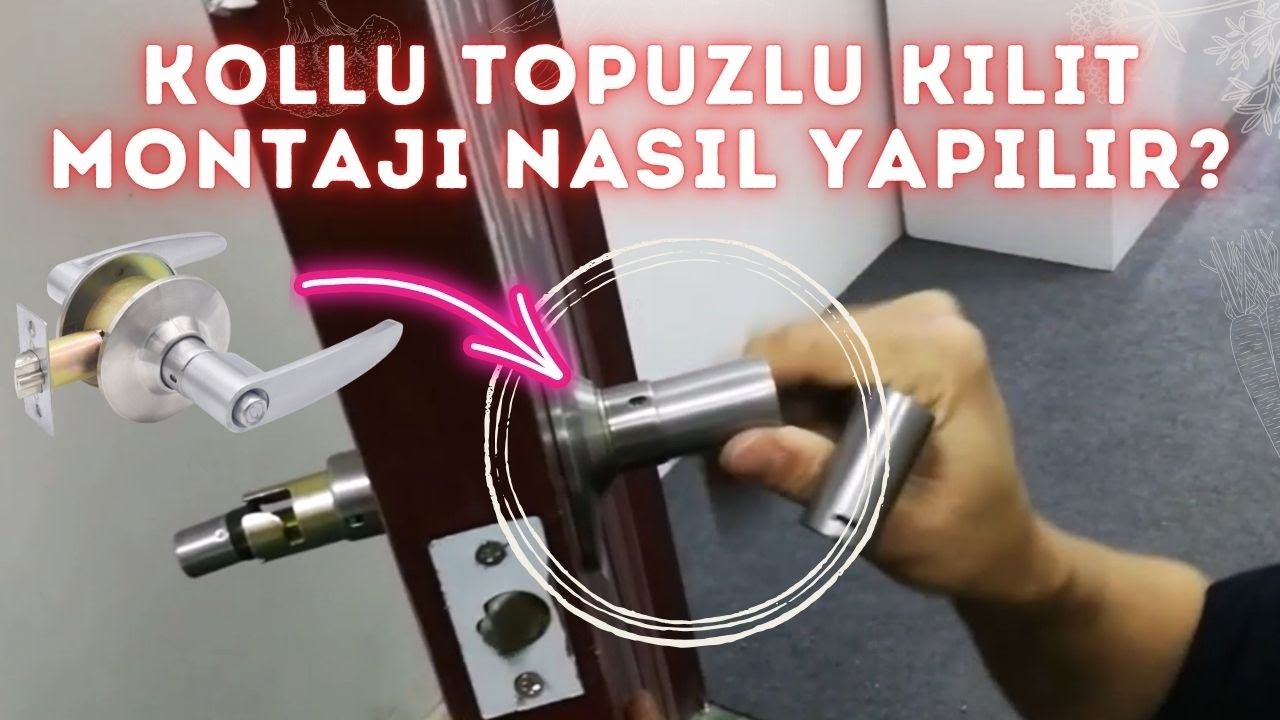 Eski topuz kilitlerin yerine Marelli KOLLU topuzlu kilitlerin MONTAJI nasıl yapılır, nasıl takılır?