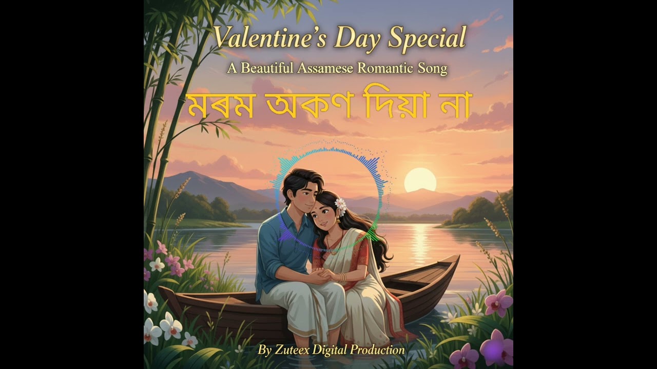 Morom Okon Diya Na। Unplugged।Valentine's Day Assamese Song । Milan ft. Sweety। By Zuteex