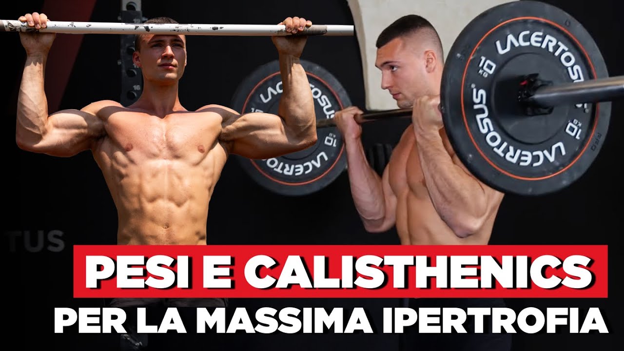 Come inserire i pesi nel CALISTHENICS