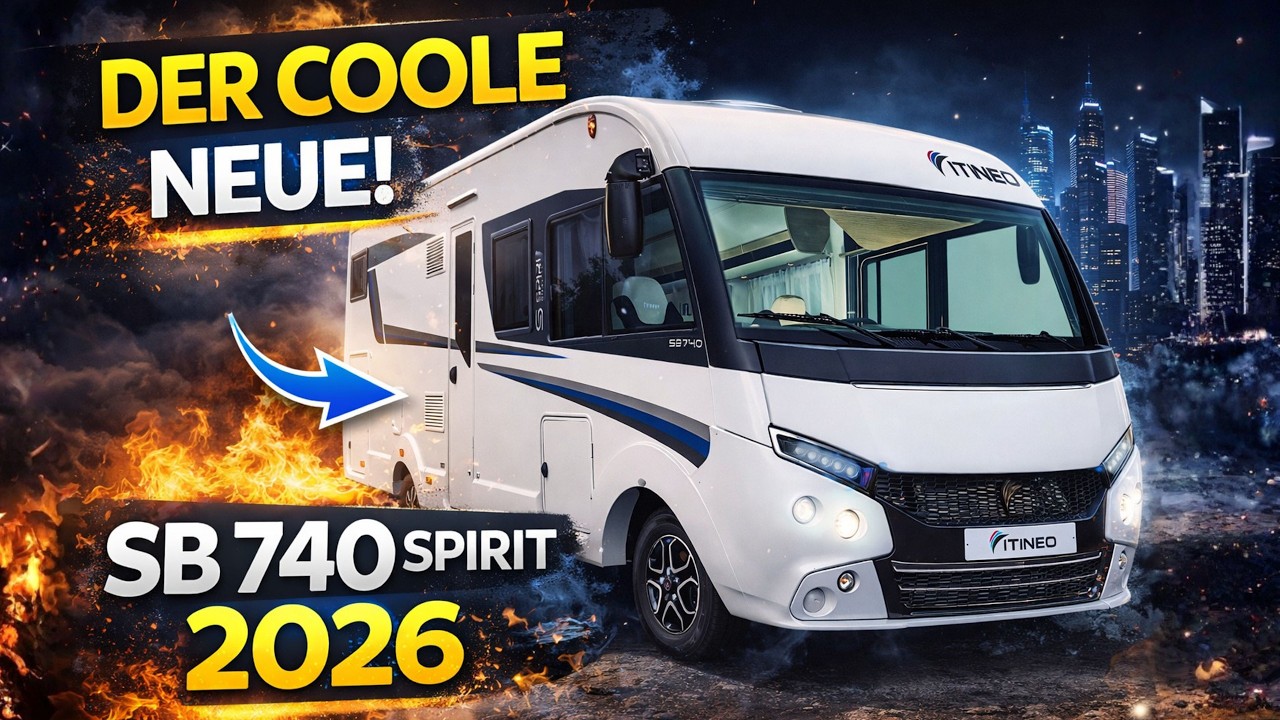 Vollintegriert und familiengerecht – Itineo SB 740 Spirit Edition Wohnmobil mit Kinderzimmer 2026