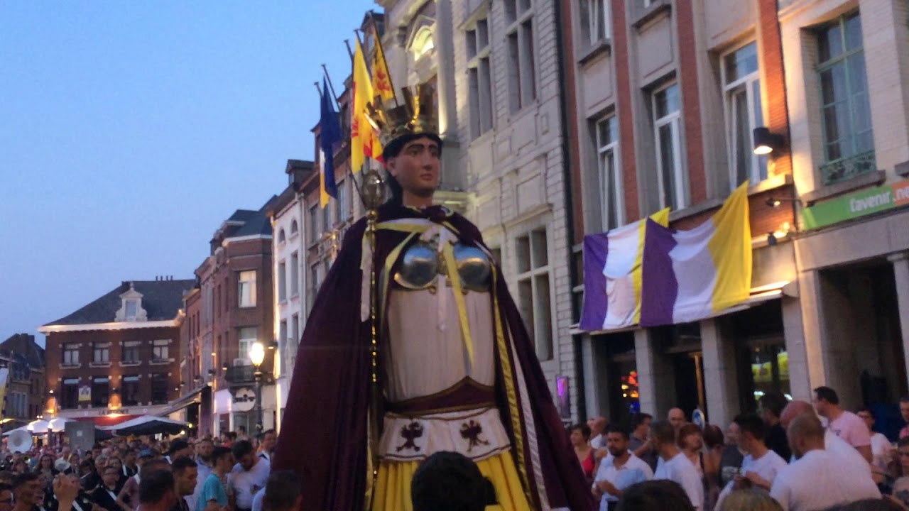 Ducasse d'Ath 2019 - Lundi, Mademoiselle Victoire