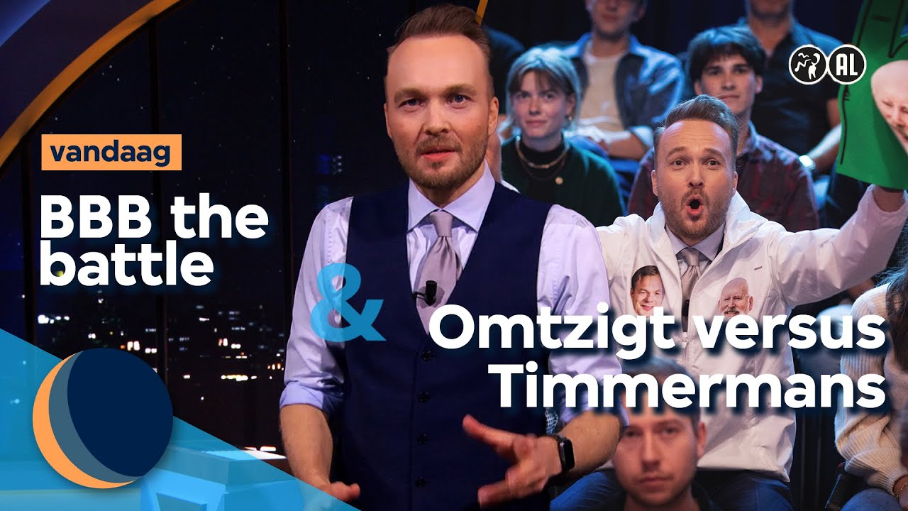 Omtzigt en Timmermans in debat | De Avondshow met Arjen Lubach (S4)