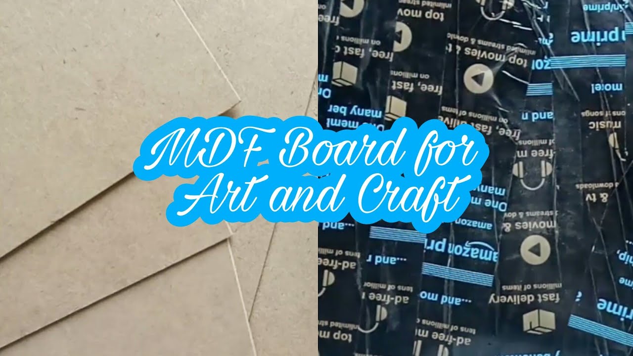 MDF Board Amazon | MDF for art | MDF Sheet for painting | MDF Board Unboxing