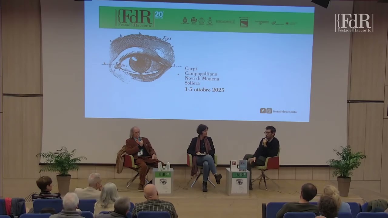 Festa del Racconto 2025: Roberto Barbolini e Nicola H. Cosentino - Il passo lieve della scrittura