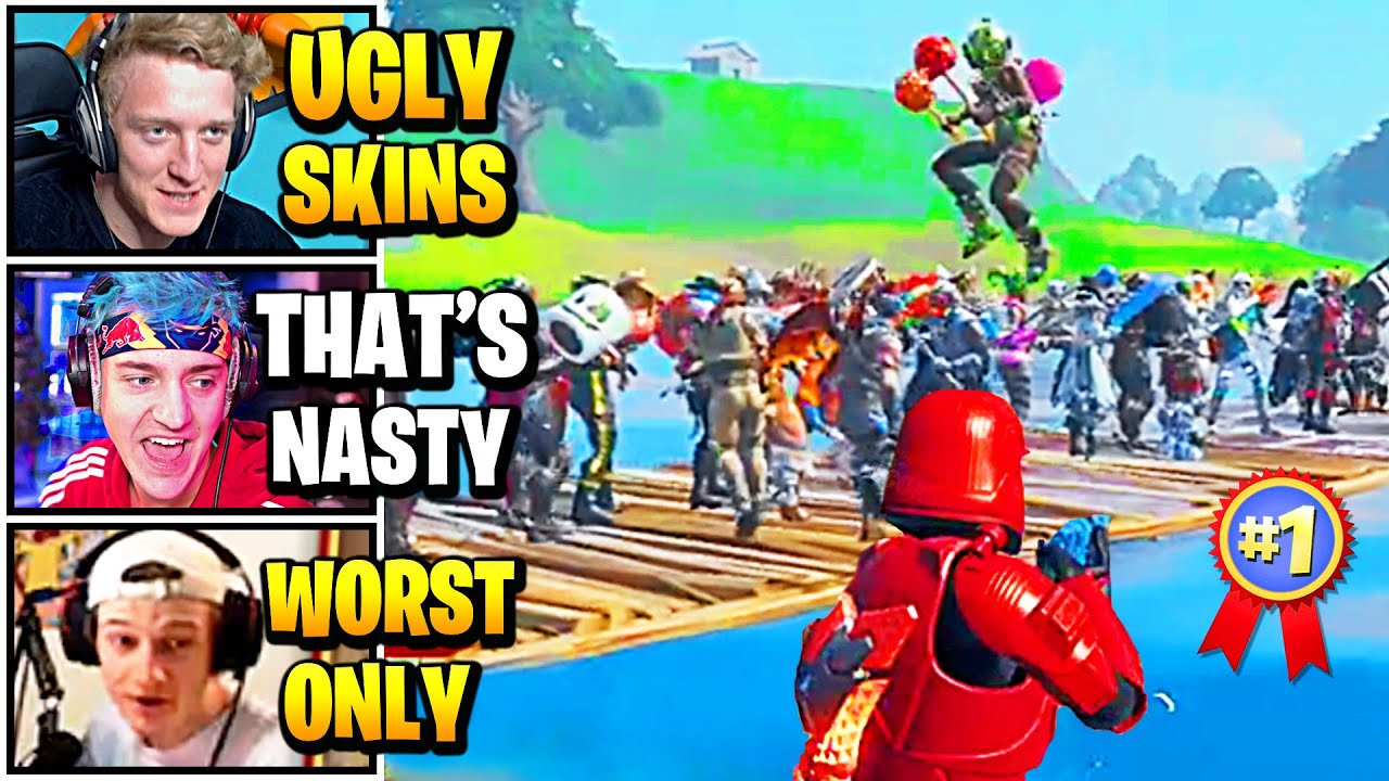 Streamers Host BIGGEST *UGLY* SKIN CONTEST | Fortnite Daily Funny Moments Ep.503