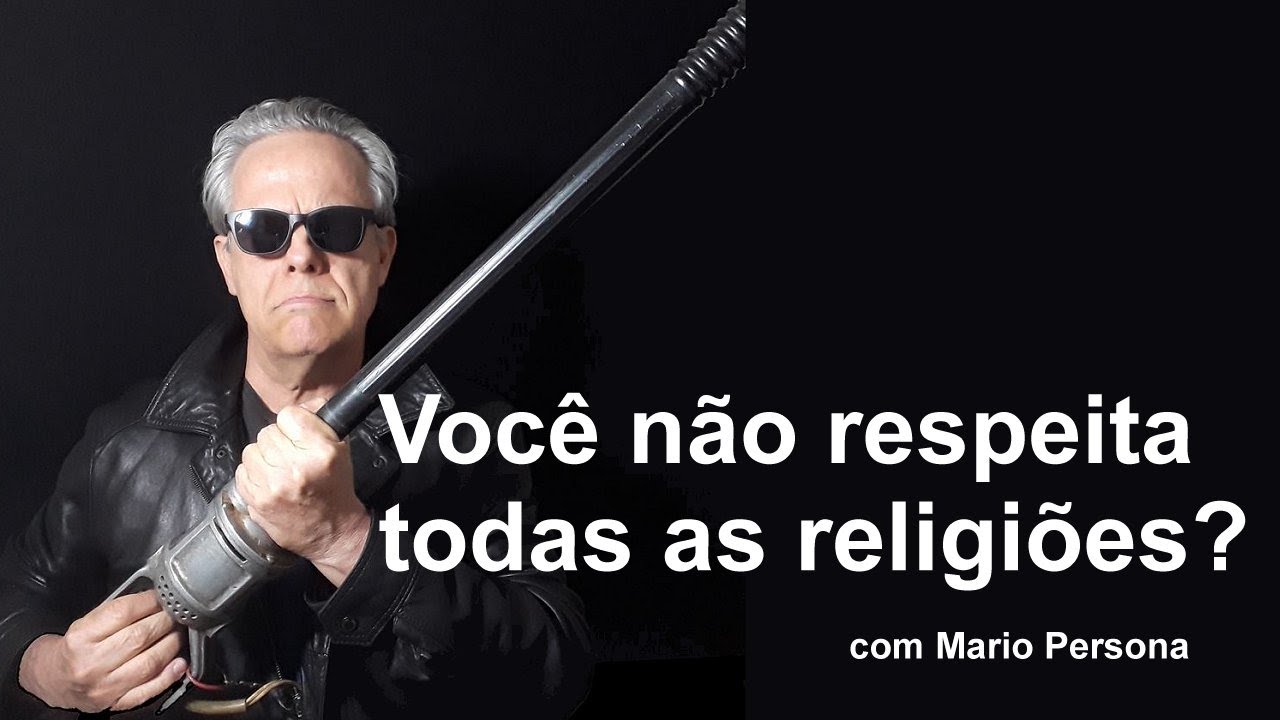 #1321 Você não respeita todas as religiões? Não. - Mario Persona