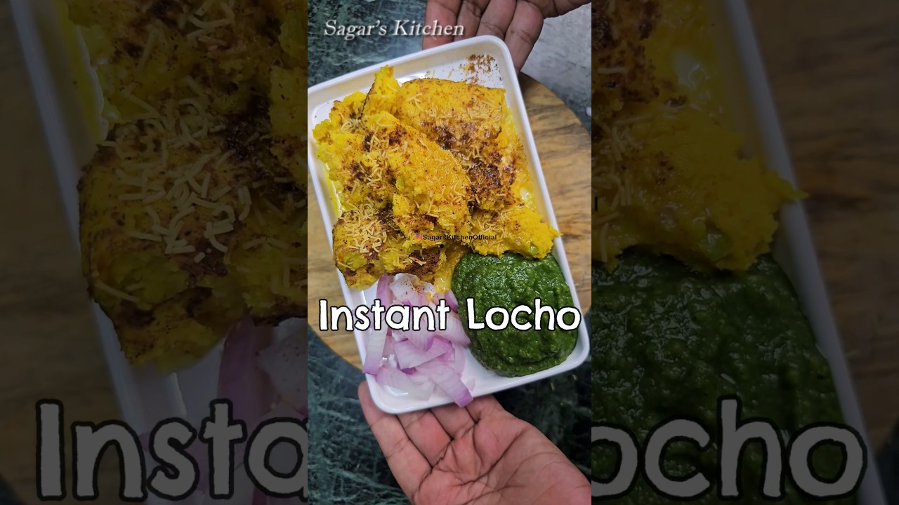 Instant Gujarati Locho Recipe #Shorts