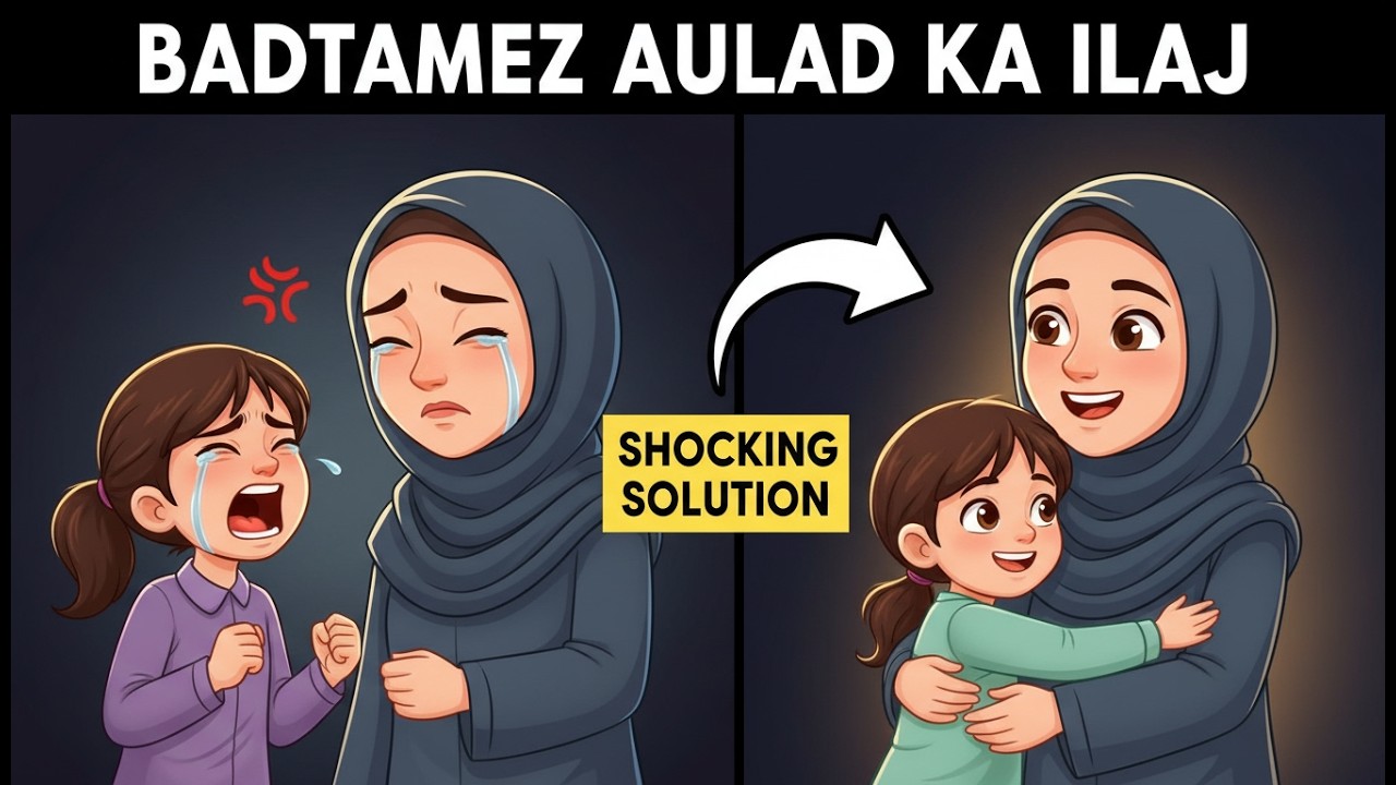 BADTAMEEZ AULAD KA ILAJ | SHOCKING SOLUTION