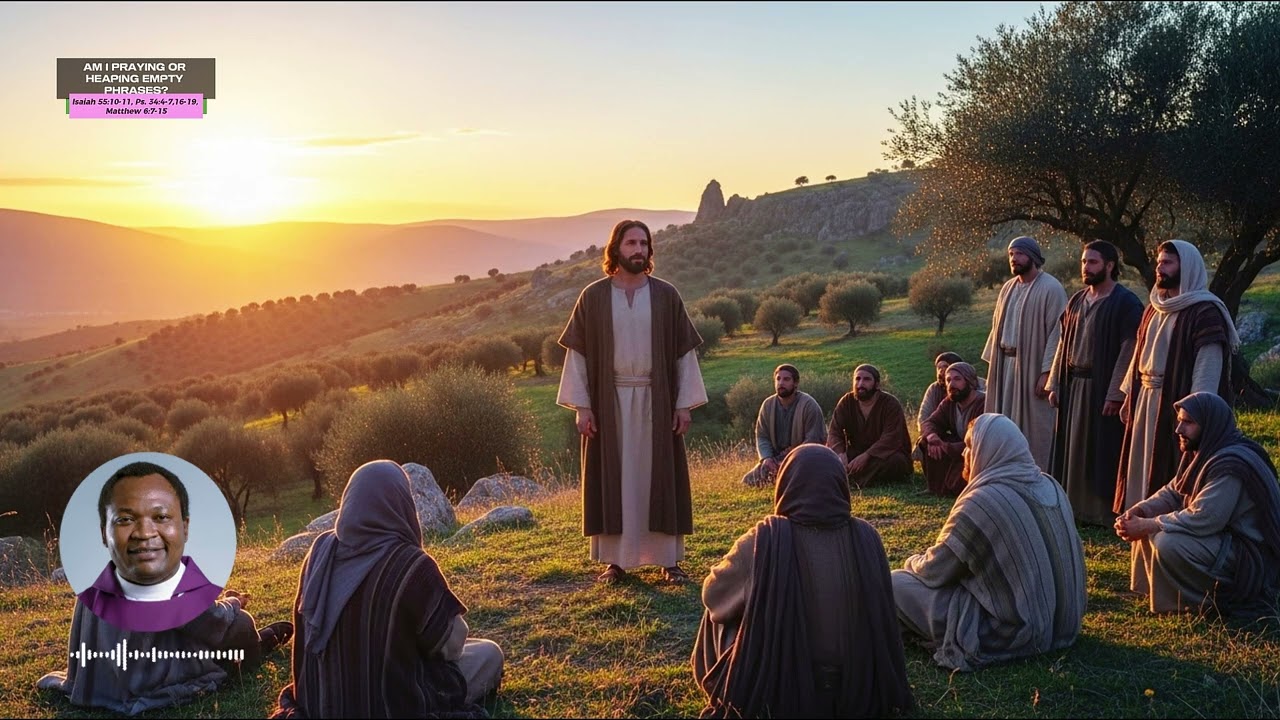 AM I PRAYING OR HEAPING EMPTY PHRASES? (Tuesday of Week 1 of Lent)