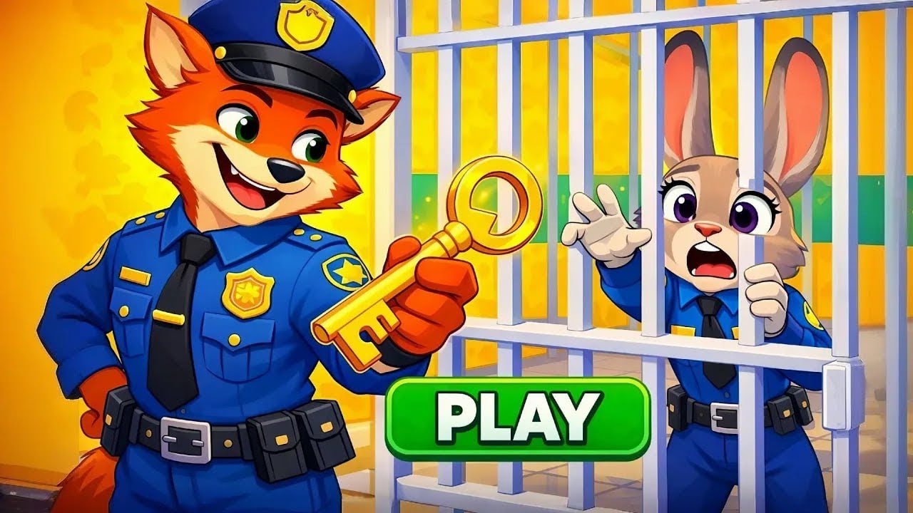Zootopia Prison Run Roblox Games
