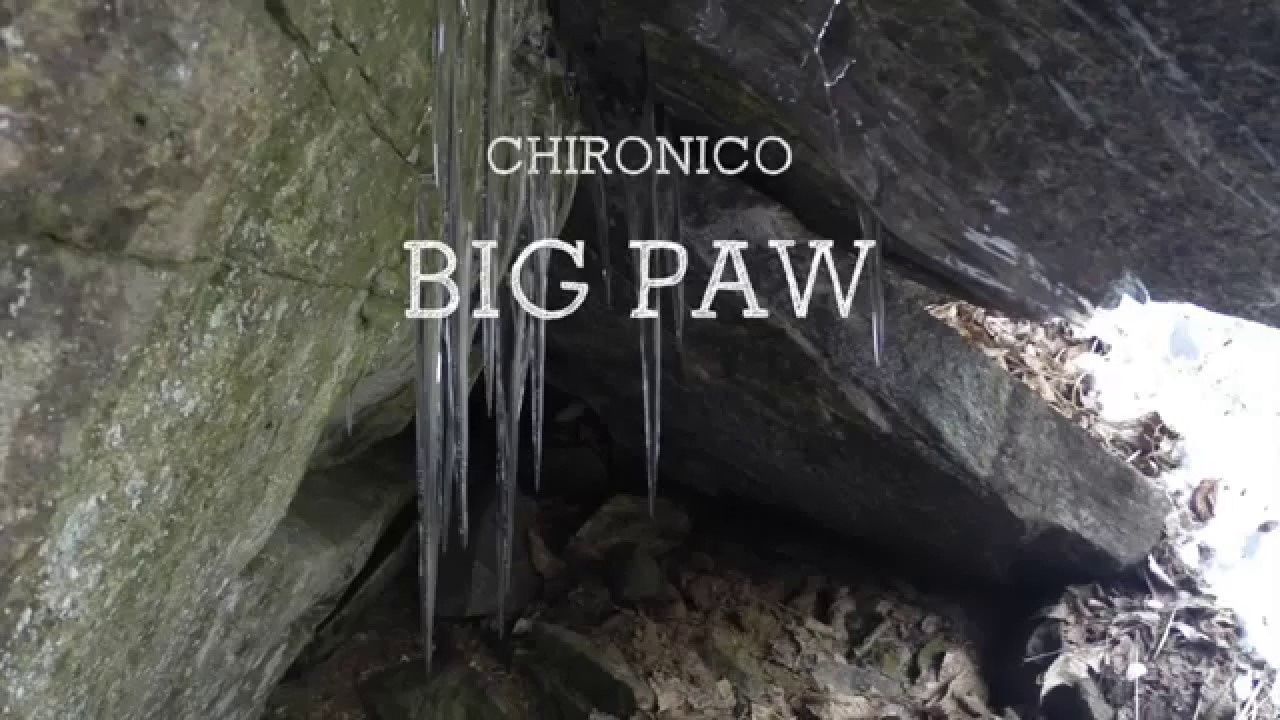 Big paw, 8b+. Chironico