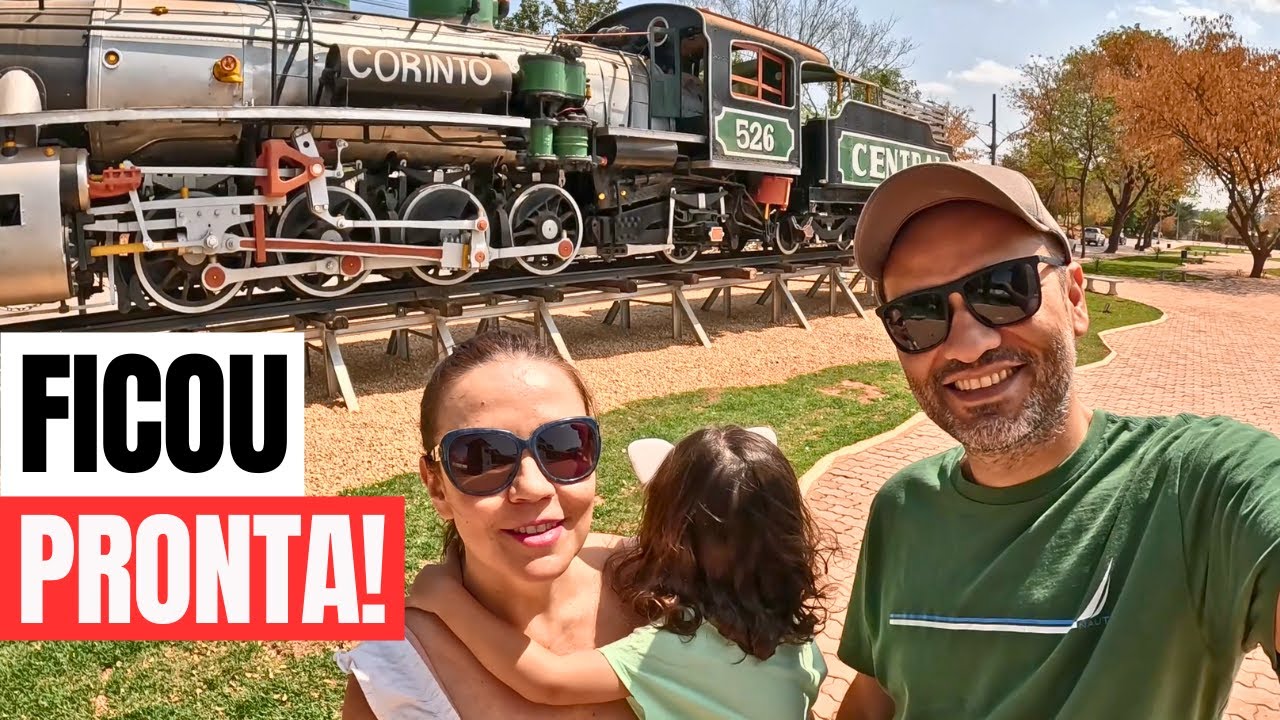 MARIA FUMAÇA: COMO FICOU A NOVA PRAÇA DE CORINTO, MG
