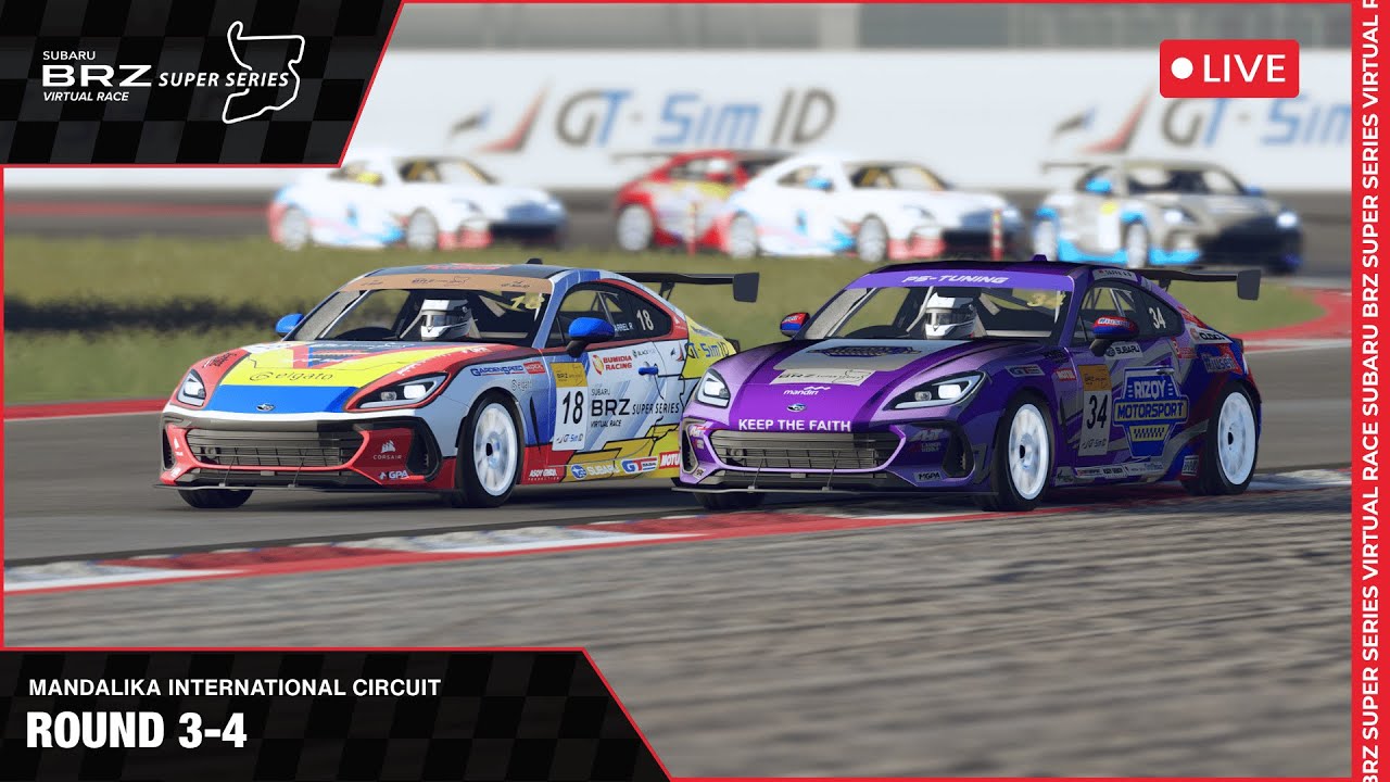 BRZ Super Series Virtual Race Round 3 & 4