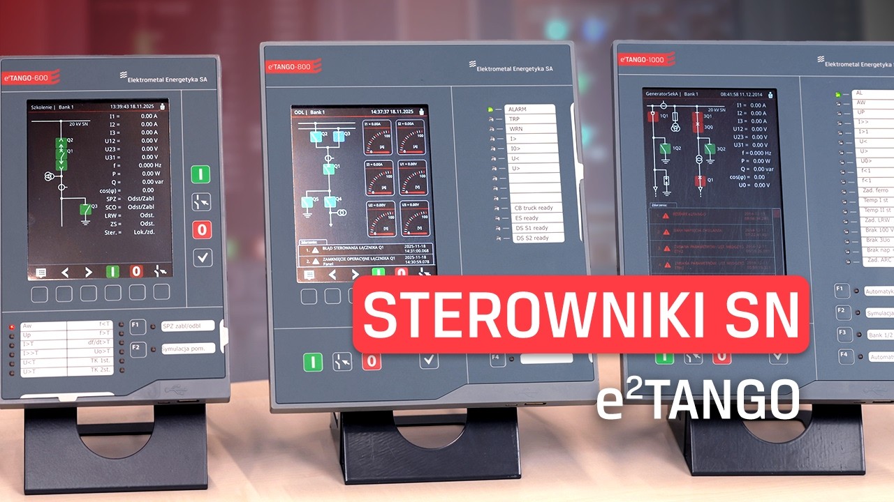 Sterowniki SN e²TANGO - budowa i zastosowanie