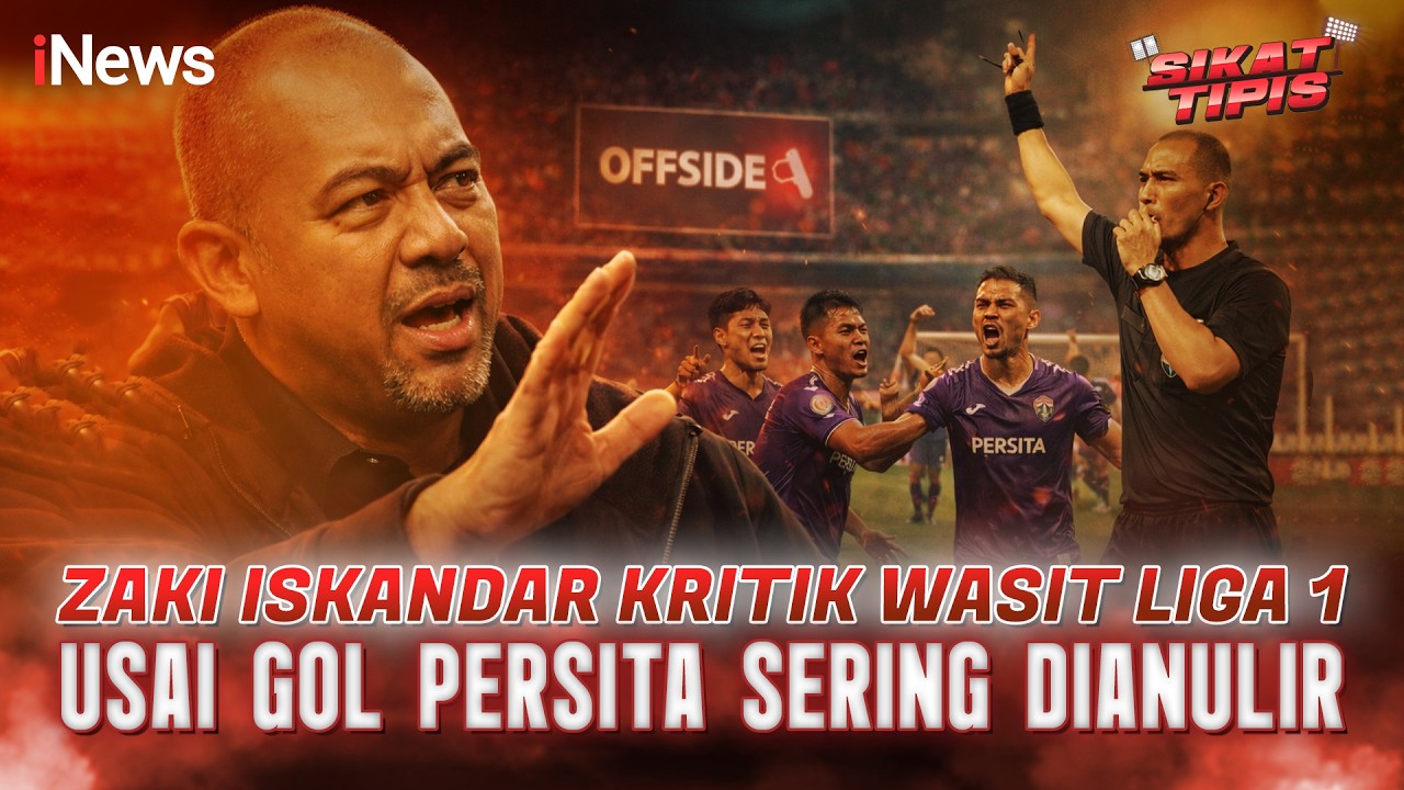 Gol Persita Kembali Dianulir di Liga 1, Zaki Iskandar Tak Habis Pikir dengan Wasit