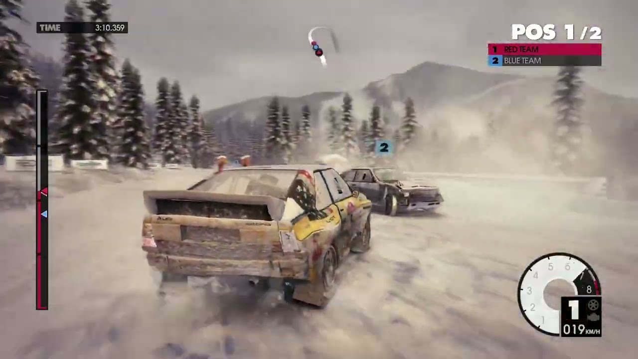 DiRT 3 Cat N Mouse 27.01.2026, 4vs4, Controlled lead