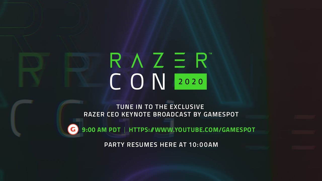 RazerCon 2020 | A Digital Celebration For Gamers. By Gamers.
