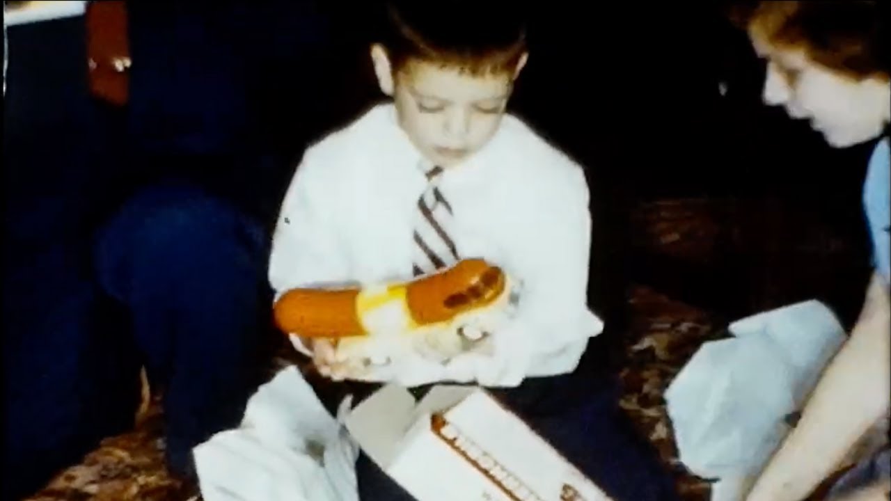 1950’s Family Christmas Gathering Vintage Home Video Footage