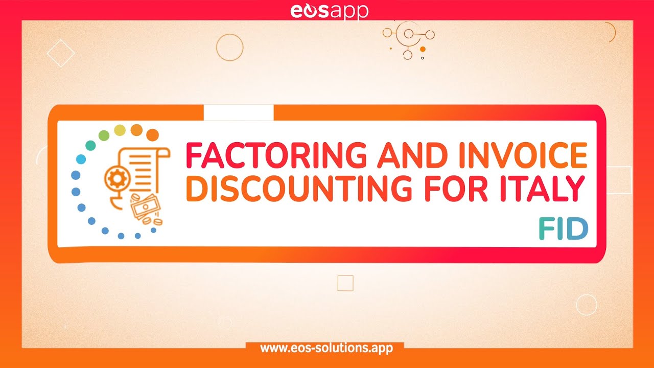 Factoring and invoice discounting for Italy - App per Microsoft Dynamics 365 Business Central