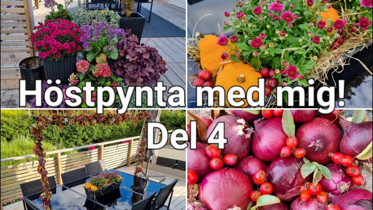 🍂🍁HÖSTPYNTA MED MIG 2022 - DEL 4🍁🍂