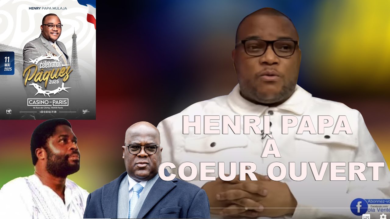HENRI PAPA MULAJA promet de retrouver papa alain moloto pour son concert de Paris